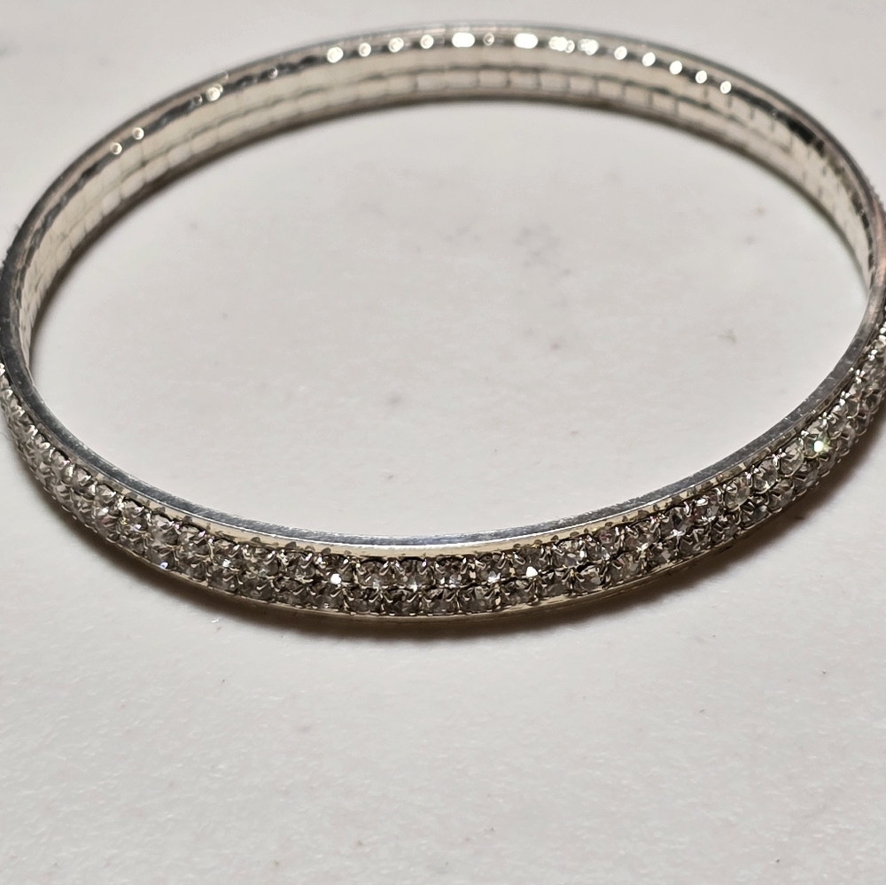 Metal Bangle with Bling Lot 5